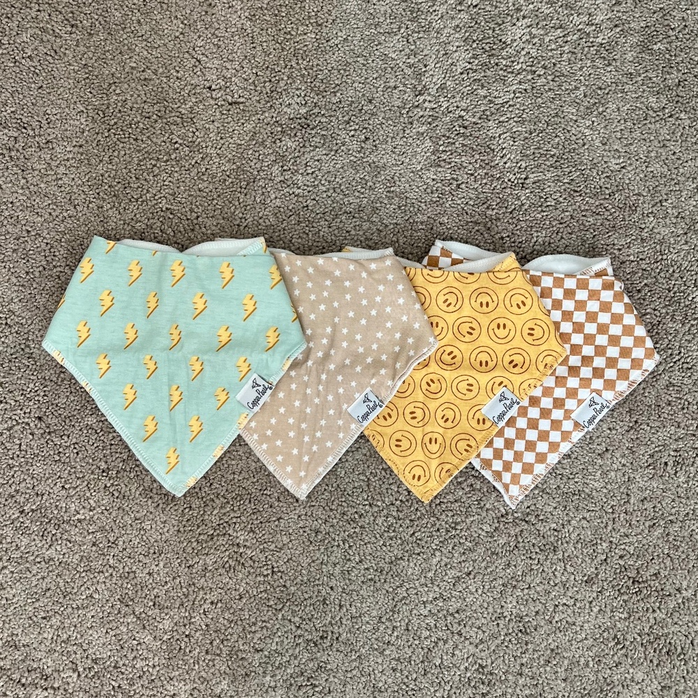 Copper Pearl Bibs